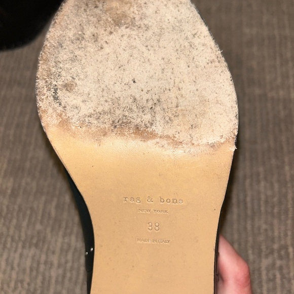 Rag & Bone black leather willow studded boots - Picture 6 of 6